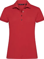 Cutter & Buck Virtue Polo Solid Women Dámske funkčné polo tričko 68.4435 červené