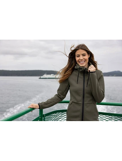 Cutter & Buck Pemberton Jacket Women Dámská mikina s kapucí model 22455703 anthracite melange Cutter & Buck Pemberton Jacket Women Dámská mikina s kapucí model 22455703 anthracite melange