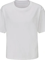 Mantis M 198 Ťažký dámsky crop top 70.0198 biely