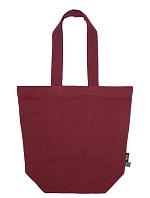 Neutral O 90053 Taška z bio bavlny s certifikátom fairtrade so zipsom 77.0053 bordová