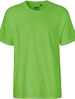 Neutral O 60001 Pánske tričko z hustej bio bavlny 77.6001 limetková