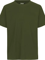 Neutral O 60002 Unisex tričko z bio bavlny 77.6002 vojenská farba