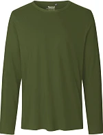 Neutral O 61050 Pánske tričko s dlhým rukávom 77.6150 military