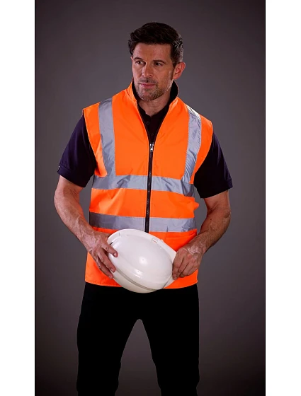HV HiVis Oboustranná Fleecová Vesta 79. hi vis orange model 22501564 - Yoko HV HiVis Oboustranná Fleecová Vesta 79. hi vis orange model 22501564 - Yoko