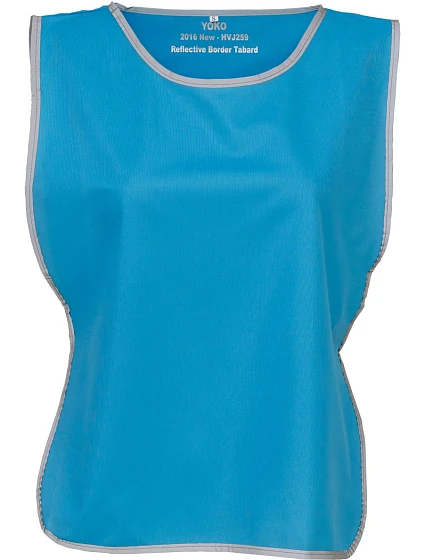 Yoko HVJ 259 Hi-Vis tabard 79.J259 safír Yoko HVJ 259 Hi-Vis tabard 79.J259 safír