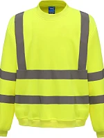 Mikina Yoko HVJ 510 Hi-Vis 79.J510, žltá, vysoká viditeľnosť