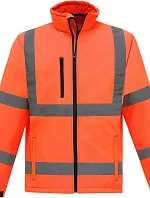 Yoko HVK 09 Hi-Vis softshellová bunda 79.VK09 hi vis orange