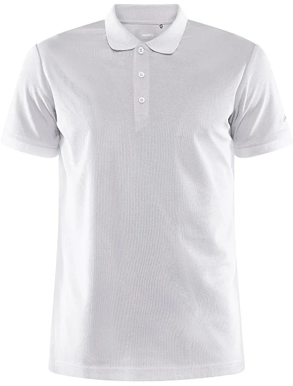 Craft Corporate CORE Unify Polo Shirt M Pánske športové polo tričko 81.9138 biele Craft Corporate CORE Unify Polo Shirt M Pánske športové polo tričko 81.9138 biele