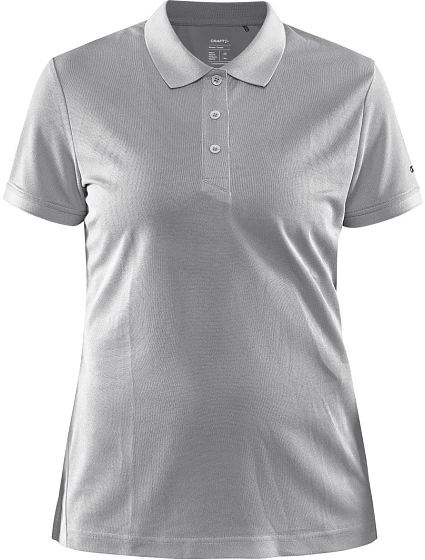 Craft Corporate CORE Unify Polo Shirt W Dámske športové polo tričko 81.9139 šedá melírovaná Craft Corporate CORE Unify Polo Shirt W Dámske športové polo tričko 81.9139 šedá melírovaná