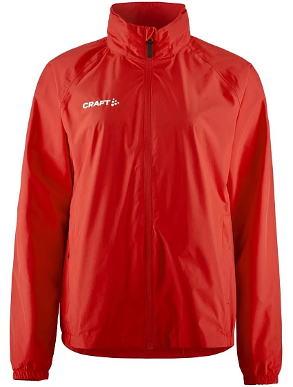 Craft Teamwear Evolve Rain Jacket W – Ľahká dámska bunda do dažďa 82.3820, jasne červená Craft Teamwear Evolve Rain Jacket W – Ľahká dámska bunda do dažďa 82.3820, jasne červená