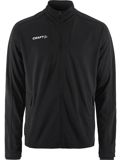 Craft Teamwear Evolve 2.0 Full Zip Jacket M Pánska tréningová bunda 82.4757 čierna Craft Teamwear Evolve 2.0 Full Zip Jacket M Pánska tréningová bunda 82.4757 čierna