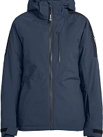 Tenson Core Ski Jacket Women Dámska lyžiarska bunda s kapucňou 84.7093 tmavomodrá
