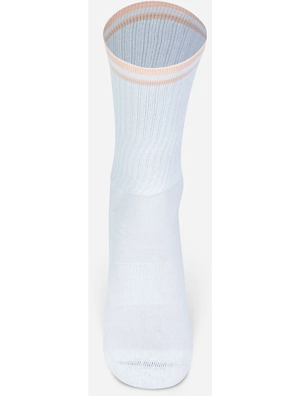 Mr. Socks L 05008 Tenisové ponožky „Premium“ 88.5008 biela/broskyňová Mr. Socks L 05008 Tenisové ponožky „Premium“ 88.5008 biela/broskyňová