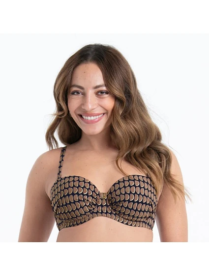 Style Top Bikini horní díl black RosaFaia model 21869512 - Rosa Faia Style Top Bikini horní díl black RosaFaia model 21869512 - Rosa Faia