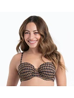 Style Top Bikini horní díl black RosaFaia model 21869512 - Rosa Faia Style Top Bikini horní díl black RosaFaia model 21869512 - Rosa Faia
