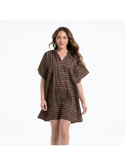 Štýl Tahiti tunika 8114 čierna - RosaFaia Štýl Tahiti tunika 8114 čierna - RosaFaia