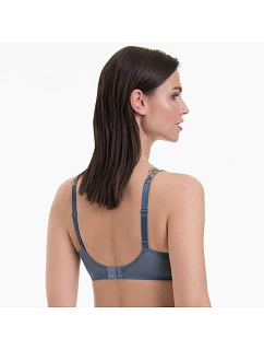 Mäkké košíčky podprsenky Colette s kosticami 5250 sky grey - RosaFaia
