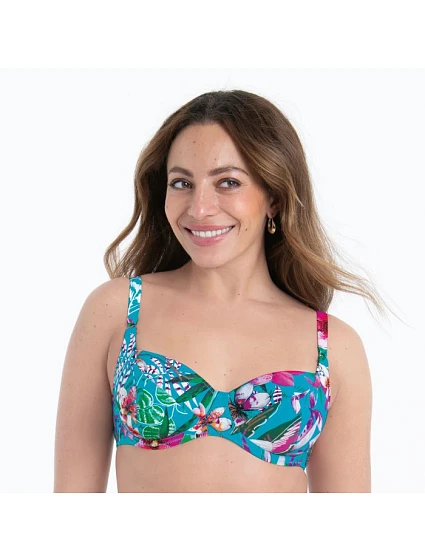 Style Top Bikini horní díl capri blue RosaFaia model 21869792 - Rosa Faia