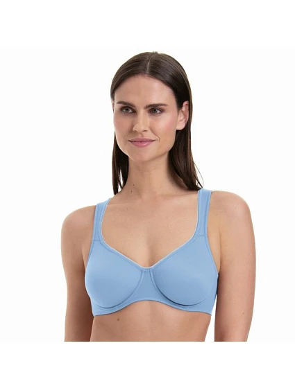 Dvojitá podprsenka s kosticami 5490 bel air blue - RosaFaia