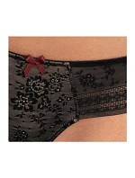 Tanga Fleur 1354 black - RosaFaia Tanga Fleur 1354 black - RosaFaia