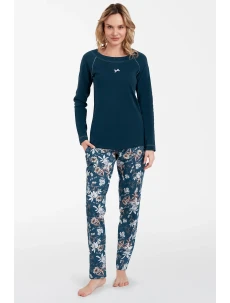 Talianska móda Hariet long length sp. farba:marine/print