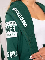 Zelená bez rukávov