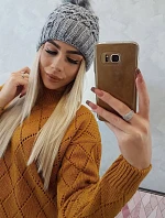 Čiapka K165 tmavo šedá