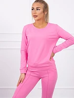 Svetloružová tepláková súprava