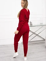 Dvojdielny sveter červený