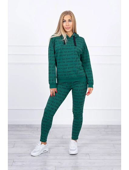 Zelená sada s potiskem