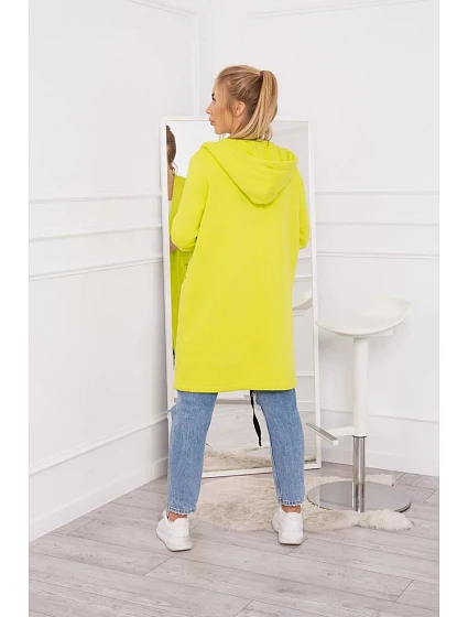 Zateplená bunda s kapucí pistáciová