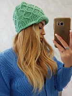 Roma Bis fleecová čiapka K235 mint