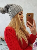 Milano fleecová čiapka K203 svetlo šedá
