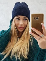 Čiapka Agata K222 námornícka modrá