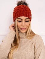 Fleecová čiapka Daria K217 červená