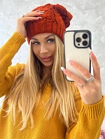 Motýlie viečko 2 K236 červená