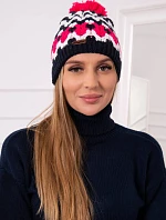 Dámska čiapka Laila K283 navy blue