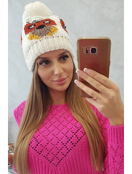 Dámský klobouk  ecru model 18751613 - K-Fashion