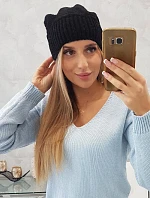 Dámska čiapka Ingrid K371 čierna