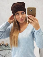 Dámska čiapka Ingrid K371 hnedá