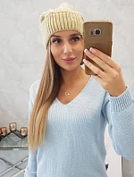 Dámska čiapka Ingrid K371 beige