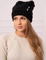 Dámska čiapka Larisa K395 čierna