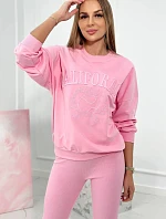 Bavlnená súprava California svetlo ružová