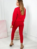 Bavlnená súprava California červený