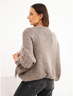 Dámský svetr volný střih model 22540808 - K-Fashion