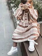 Dziecięce Trampki Z Cyrkoniami Białe Smile