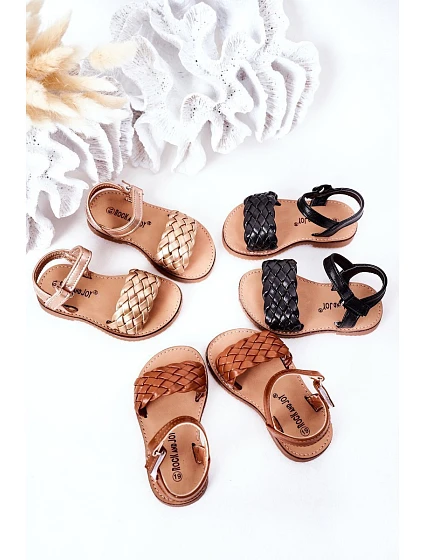 Dětské Pletené Sandály Camel model 21555337 - Boto