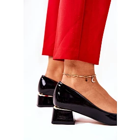 Lakované lodičky Lewski model 21571509 Černé - Boto