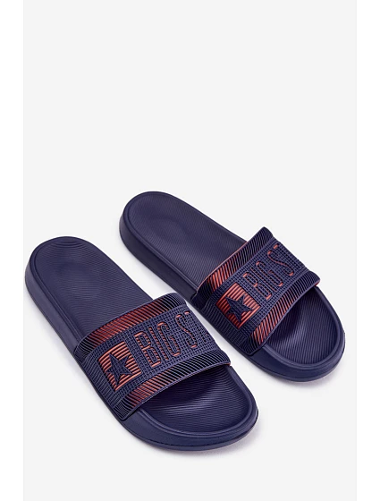 Pánské žabky Big Star model 21694616 tmavě modré - Big Star Shoes