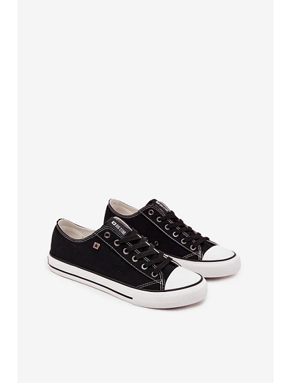 Pánské Nízké Textilní Tenisky Big Star model 21705190 Černé - Big Star Shoes